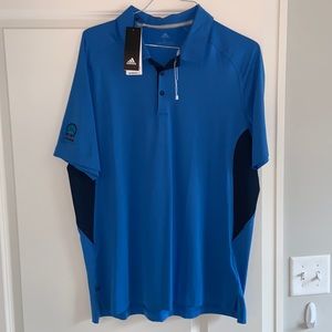 Adidas Blue Golf Polo - New with Tags, Large